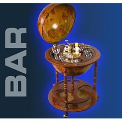 Gro�e Globus BAR Handarbeit Unikat Hausbar 100cm Modell ELECSA 5350