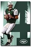 New York Jets (Brett Favre) Framed Sports Poster Print - 24" X 36"
