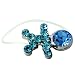 Blue Studded Stick Figure Person Toe