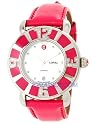 Michele Coral Bright Pink Diamond Ladies Watch MWW14B000005