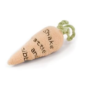 Bunnies by the Bay Carrot Rattle