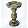 24" Garden Bird Bath Figurine