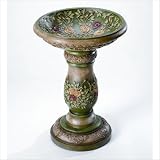 24 Garden Bird Bath Figurine