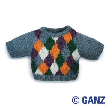 Webkinz Clothing Argyle Sweater By Ganz