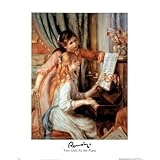 Renoir Two Girl At The Piano Art Print POSTER quality