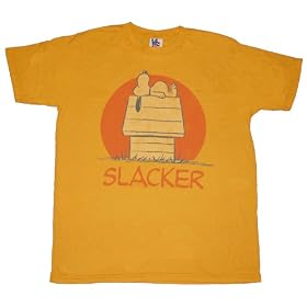 TS294 Snoopy Slacker Junk Food T-Shirt