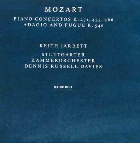 CD-Charts  Music : Mozart: Piano Concertos nos. 271, 453, and 466 / Davies, Jarrett