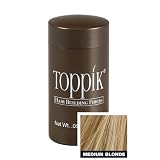 Toppik All Natural Organic Keratin Protein Fibers Hair Thickening System Instantly Conceals Thinning Hair & Baldness! Travel .09 Oz Container in 