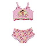 Licensed Pink Toddler Girls Dora Tankini - 3T