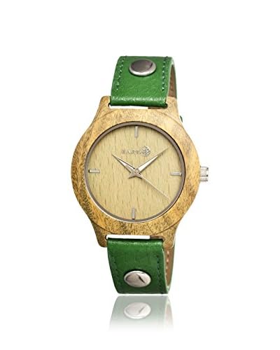 Earth Women’s EW1304 Tannins Wood & Leather Watch