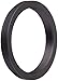 Fotodiox Metal Step Down Ring Filter Adapter, Anodized Black Aluminum 43mm-37mm, 43-37 mm