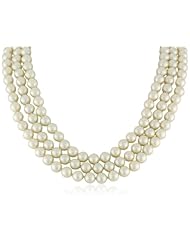 Kenneth Jay Lane Cultura Costume Pearl Necklace, 72"
