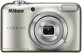 Nikon COOLPIX L31 Compact Digital Camera - (16.1 MP, 5x Optical Zoom) 2.7-Inch LCD - Silver