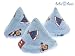 The Pee-pee Teepee Blue Wild West Cowboy::Changing a baby girl is not all glitz and glory. :Changing a baby boy is an even bigger horror story. :You hold the feet with one hand and change the :diaper with the other, the whole time praying :"please don't pee on your mother". ::This cone-shaped pee-pee teepee cloth product makes diaper changes dry and easy! :The ultimate diapering accessories for boys! :The perfect addition to any baby shower gift: :: ::Each Package comes with 5 Pee-Pee Teepees in Cello :100% Cotton. Machine Wash and Dry :The Pee-Pee Teepee is Made in Canada