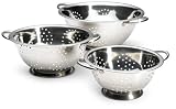 Prime Pacific Trading Stainless Steel Colander Set