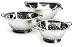 Prime Pacific Trading Stainless Steel Colander Set