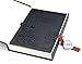 Vintage Balck Diary Notebook Journal Notepad Hard Cover With Code Lock Gift Box Black