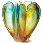 Daum Love Orchid Large Glass Vase