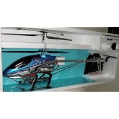 3.5chジャイロ搭載96cm超大型ラジコンヘリコプターブルー