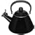 Le Creuset Kone Kettle with Whistle, Black, 1.6 Litre