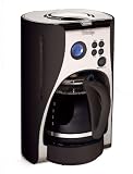 Prestige Deco Digital Coffee Maker,  1.5 Litre, Black