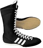 Adidas Box Champ Speed Boxing Boots Shoes Black White Size 8