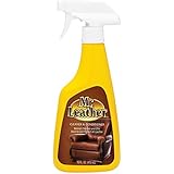 Mr. Leather 707371 Cleans, Shines and Protects Leather Conditioner One Step Liquid Spray - 16 oz.