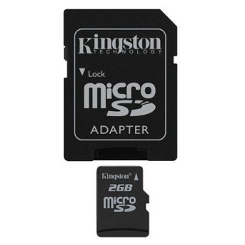 Kingston 2 GB microSD Flash Memory Card SDC/2GBET [Amazon Frustration-Free Packaging]