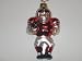 NEBRASKA CORNHUSKERS 3.5 NCAA Football Player CHRISTMAS ORNAMENT