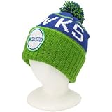 Mitchell & Ness Team Colors Cuffed Knit Pom Hat