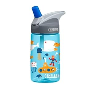 Camelbak Products Kid's Eddy Water Bottle, Sea, 0.4-Liter