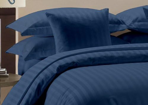 Royal Beddings 800TC 2pc Pillow Case 100% Egyptian Cotton Damask Stripe