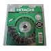 Hitachi 729270 4-Inch Twist Knot Carbon Steel Wire Wheel Brush