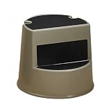 Rubbermaid(R) Rolling Step Stool, Beige