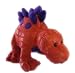 Ganz Dinosaur Plush - 9in Red Dinosaur Plush