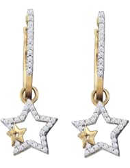 0.25ct Diamond Star Earrings