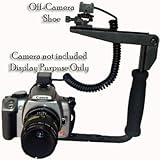 Professional horizontal & vertical 180 Degree Flash Bracket With Canon OC-E ....