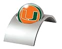 Miami Hurricanes Spinning Desk Clock