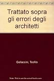 Trattato sopra gli errori degli architetti