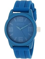 Kenneth Cole REACTION Womens RK2225 Round Analog Blue Dial Watch