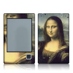 Mona Lisa Protector Skin Decal Sticker for Bookeen Cybook Gen3 Reader
