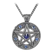 Crystal Pentagram Necklace