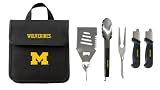 Michigan Wolverines Compact Barbecue Accessory Set