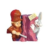 BUGS bunny Elmer FUDD LOONEY tune SALT PEPPER SHAKER NU