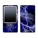 Apocalypse Blue Design Zune 30GB Skin Decal Protective Sticker Image