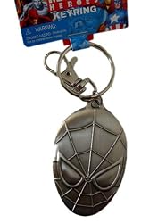Marvel Heroes Spider-man keychain - Spiderman Webhead metal key ring