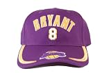 Throwback Los Angeles Lakers #8 Kobe Bryant Hat - Purple