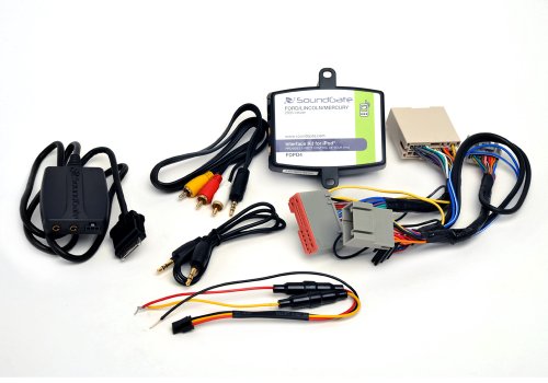 Soundgate FDPD4 iPod Auxiliary Input Simple Controller for Ford Vehicles 2005-Newer Models