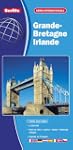 Grande Bretagne - Irlande, carte rout...