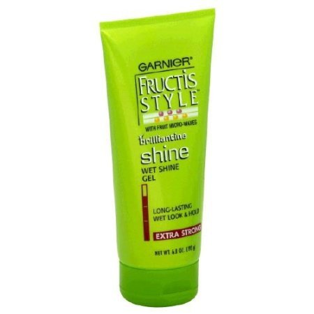 Garnier Fructis Style Brilliantine Shine Wet Shine Gel, Extra Strong, 6.8 OZ. (192 g)